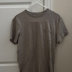 J. Crew Classic Gray Short Sleeve Tee